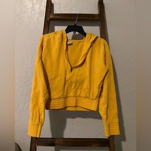 Yellow lightweight hoodie